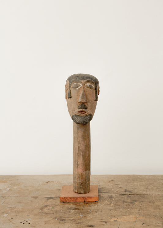 Guatemalan Folk Art Effigy Head